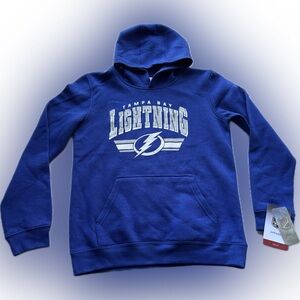 NHL Youth Blue Tampa Bay Lightning Sweater